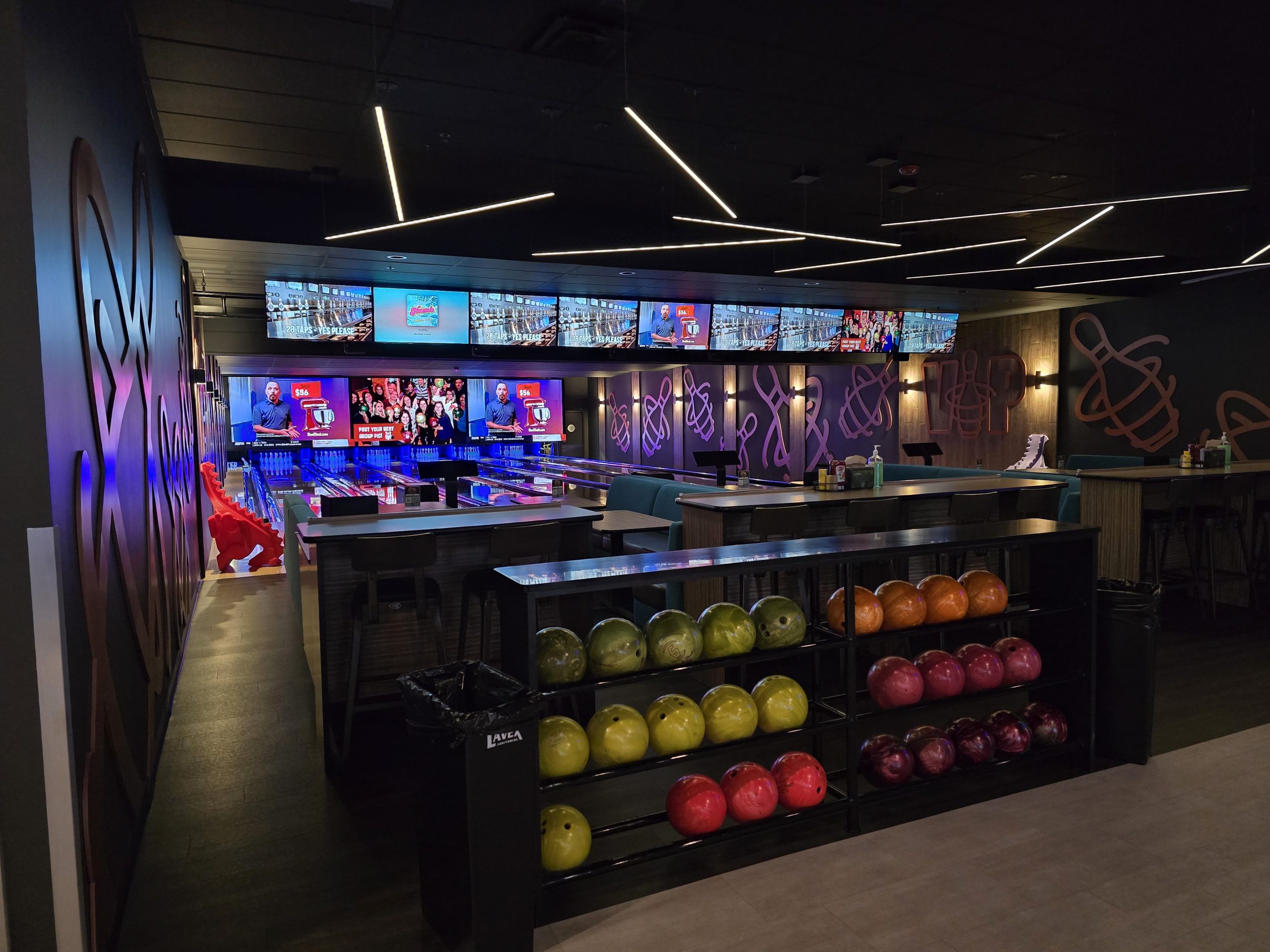 VIP Bowling Suite: The perfect place to host your next group outing.